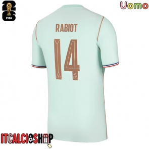Francia Adrien Rabiot #14 Seconda Maglia Mondiali 2026 Manica Corta